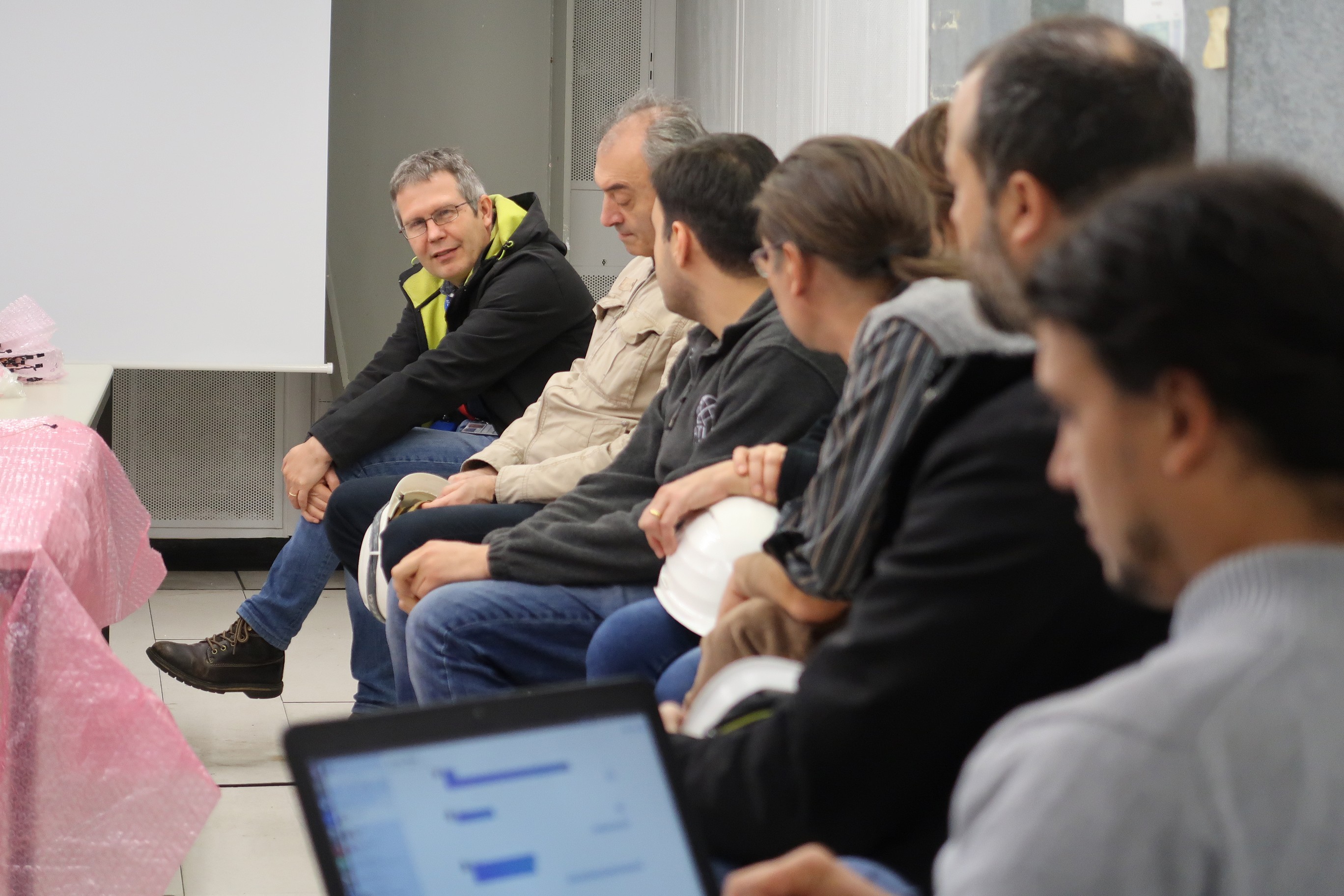 Oleg Solovyanov at H8 meeting room