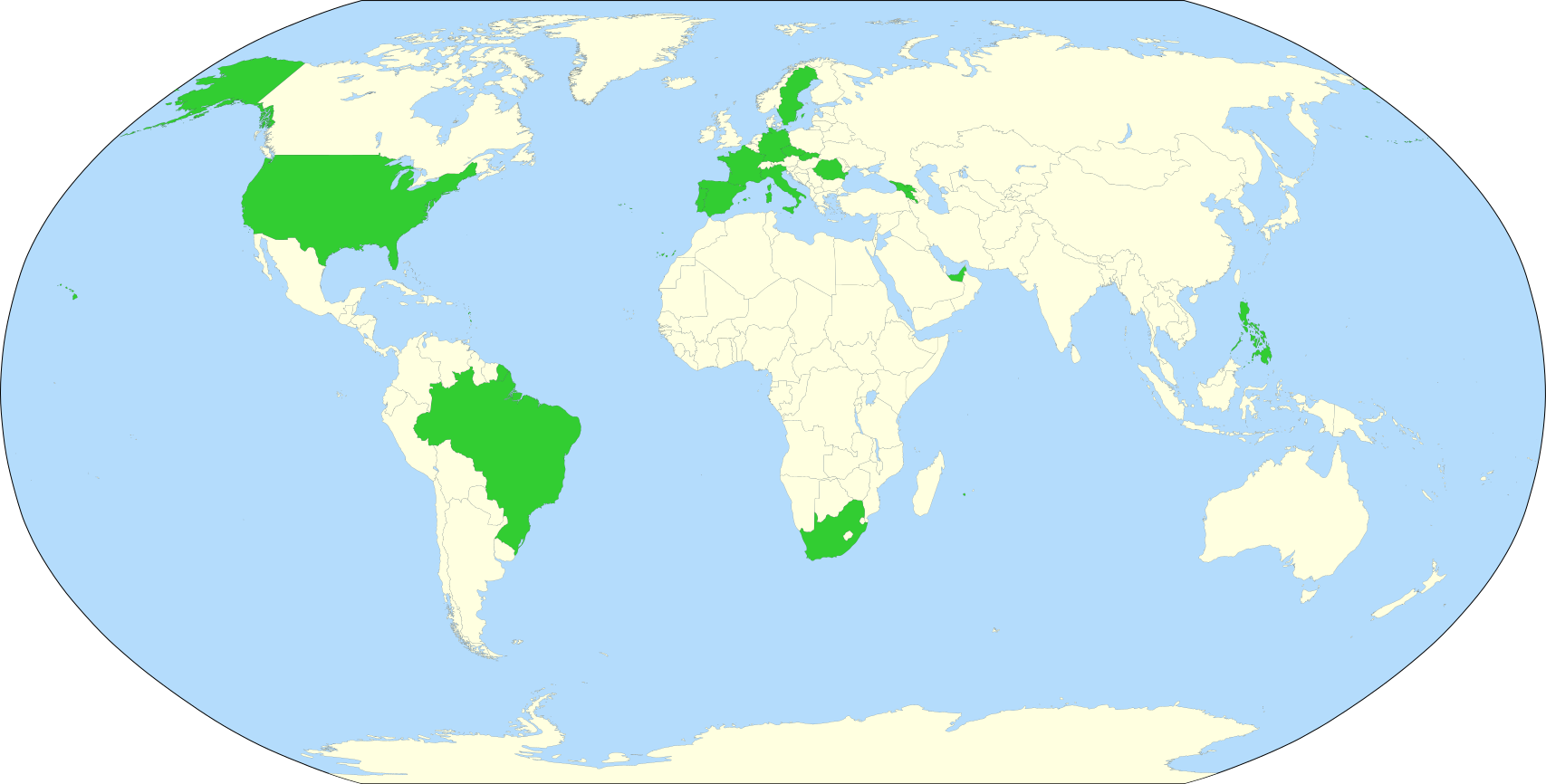 TileCal map